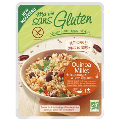 Ma Vie Sans Quinoa gierst rode boon groente