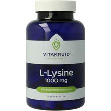 Foto van Vitakruid L-Lysine 1000 mg