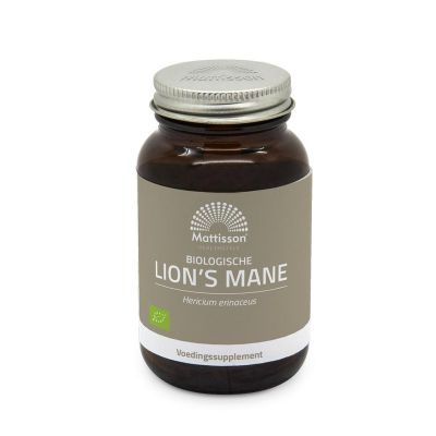 Mattisson Lion's mane 500 mg biologisch