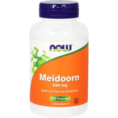 Foto van NOW Meidoorn 540 mg