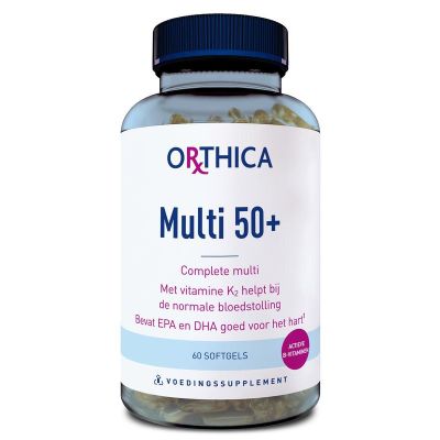 Orthica Multi 50+ 60 softgels - Vitamine multi