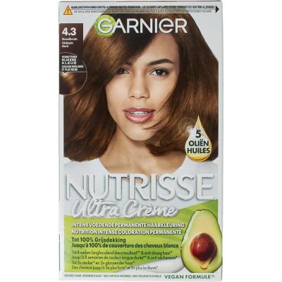 Garnier Nutrisse 43 capuccino 1 set - Haarkleuring