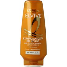 Foto van Elvive Conditioner extra oil fijne kokosolie