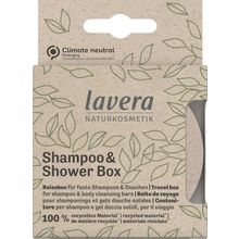 Lavera Shampoo & shower box leeg/boite de voyage Foto van Lavera Shampoo & shower box leeg/boite de voyage