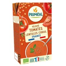 Foto van Primeal Veloute soep tomaat-linzen