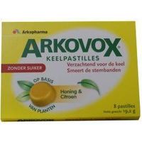 Honing citroen keelpastilles