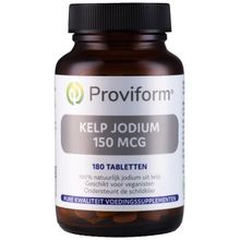 Proviform Kelp jodium 150mcg Foto van Proviform Kelp jodium 150mcg