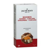 Foto van Jacob Hooy Rooibos gember curcuma thee
