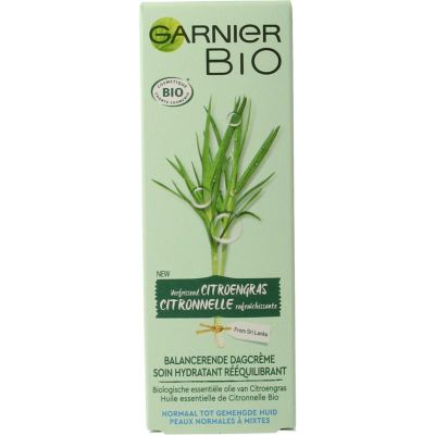 Garnier Bio stabiliserende dagcreme citroengras