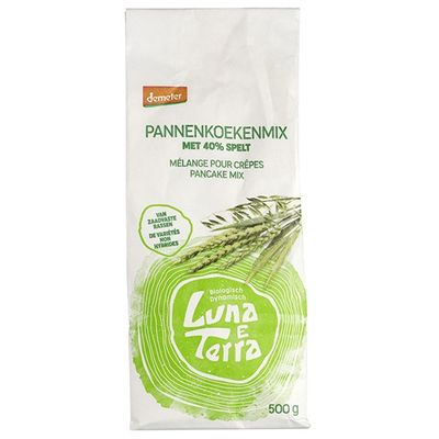 Luna E terra Pannenkoekmix met spelt demeter bio