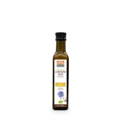 Mattisson Absolute lijnzaadolie bio raw 250 ml - Overig reform/levensmiddelen