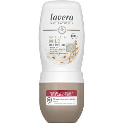 Lavera Deodorant roll-on natural & mild bio FR-DE
