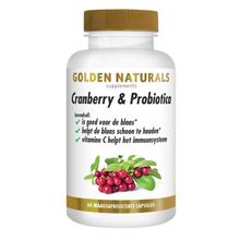 Foto van Golden Naturals Blaas + Probiotica