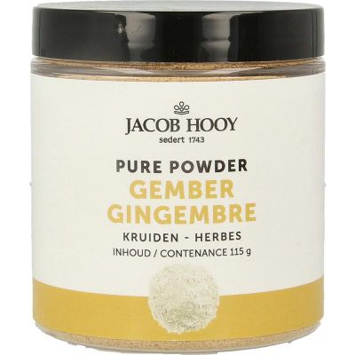 Foto van Jacob Hooy Pure powder gember