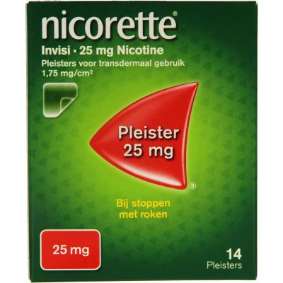 Foto van Nicorette Pleister 25mg