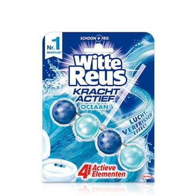 Witte Reus Toiletblok kracht actief oceaan boost