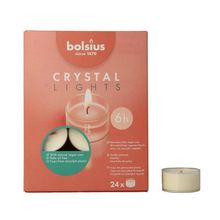 Foto van Bolsius Crystal Lights 6 uur doos