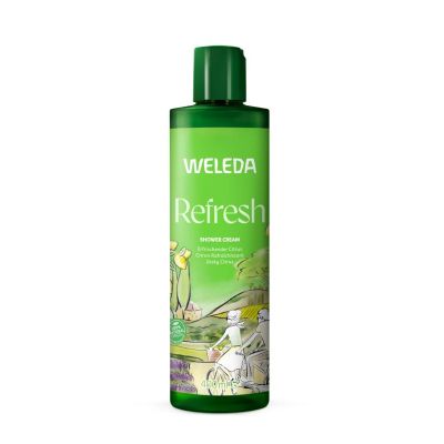 Weleda Refresh douchecreme citrus bio 400 Milliliter - Bad/douche
