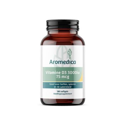 Aromedica Vitamine D3 75mcg Foto van Aromedica Vitamine D3 75mcg