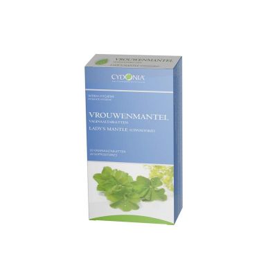 Cydonia Vrouwenmantel vaginaaltabletten 10 zetpillen - Dameshygiene