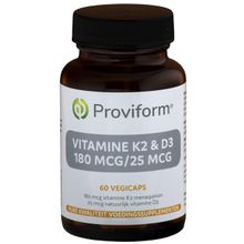 Foto van Proviform Vitamine K2 180 mcg & D3 25 mcg