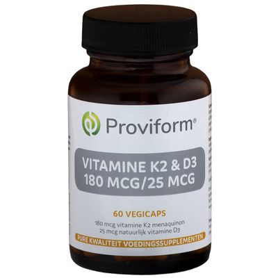 Proviform Vitamine K2 180 mcg & D3 25 mcg