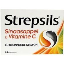 Foto van Strepsils Sinaasappel / Vitamine C