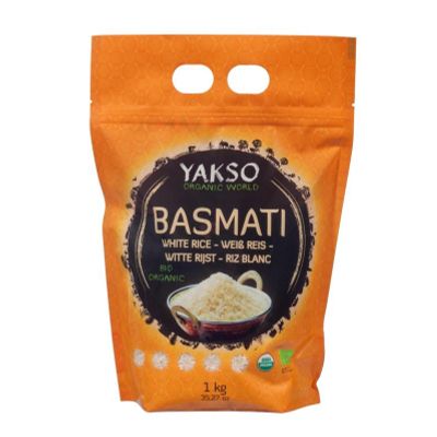 Yakso Basmati rijst wit 1 kilogram - Overig reform/levensmiddelen