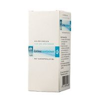 Urinecontainer 60 ml met garantiesluiting