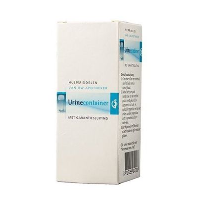 Urinecontainer 60 ml met garantiesluiting 38 stuks - 