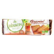 Foto van Bisson Regamiel honing-kruidkoek voorgesneden