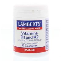 Lamberts Vitamine D3 25 mcg + K2 90 mcg
