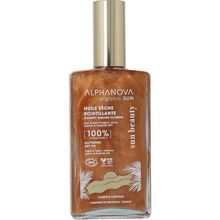 Foto van Alphanova Sun Sun shimmering dry oil bio