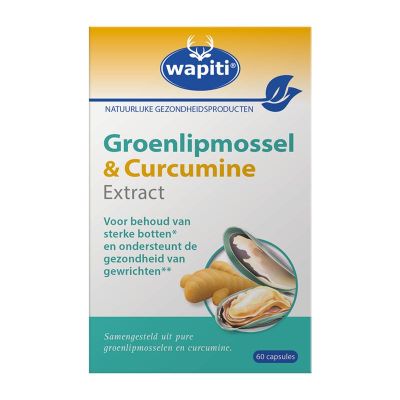 Wapiti Groenlipmossel & curcuma