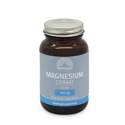 Mattisson Magnesium citraat 200mg