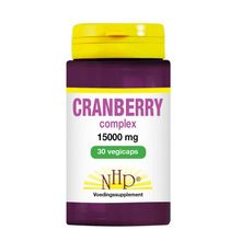 Foto van NHP Cranberry complex 15000 mg