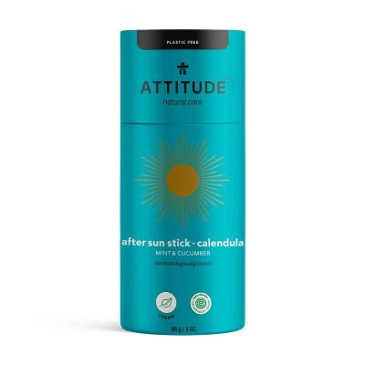 Attitude Sun care aftersun gel munt&komkommer plasticvrij