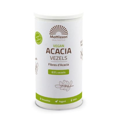 Mattisson Vegan acacia vezels 83% vezels