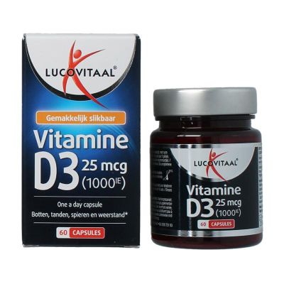 Foto van Lucovitaal Vitamine D3 25 mcg