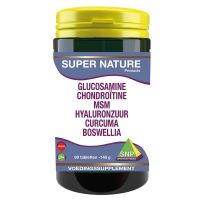 SNP Glucosamine chondro MSM hyaluron curcum boswellia