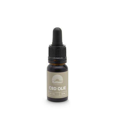 Mattisson CBD olie 5% 10 ml - Overige vitaminen/mineralen