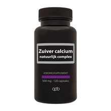 Foto van Apb Holland zuiver calcium nat comp 550mg