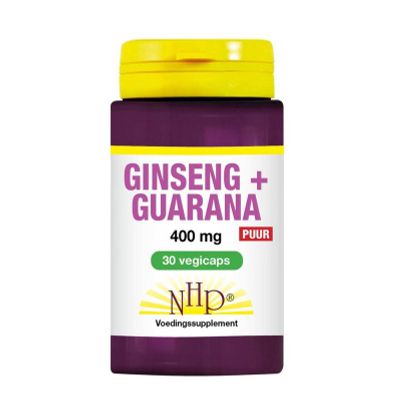 NHP Ginseng guarana 400 mg puur