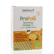 Foto van La Drome Propolis gommetjes sinaas bio