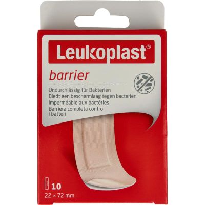 Leukoplast Barrier 22 x 72 mm 10 stuks - Pleisters