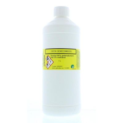 Orphi Alcohol 96% gedenat 5& methan 1 liter - Desinfectie