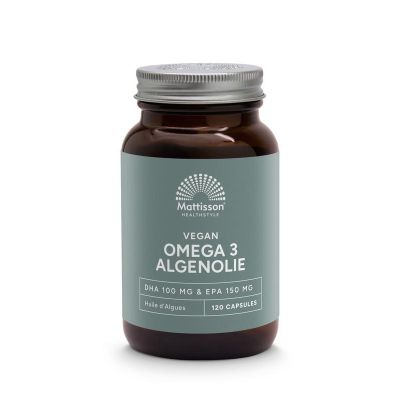 Mattisson Vegan algenolie 120 capsules - Vetzuren