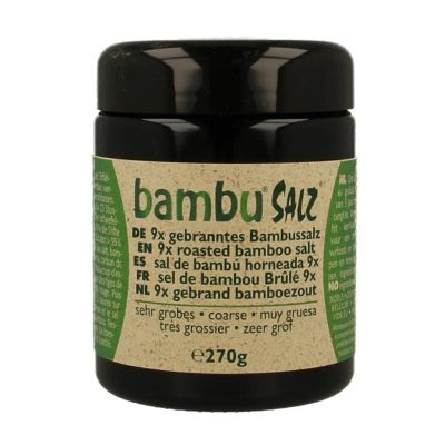 Bambu Salz Bamboezout zeer grof 9x gebrand