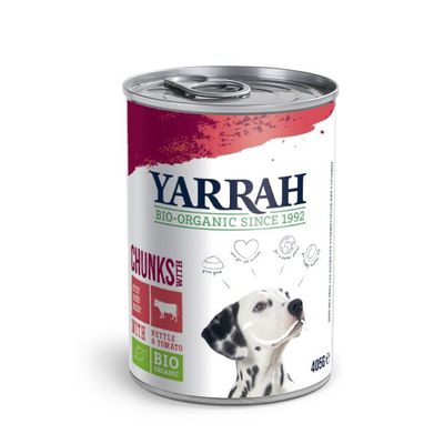 Yarrah Hond brok rund in saus