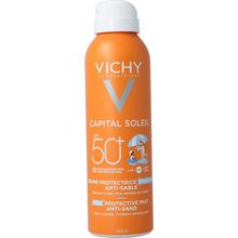 Foto van Vichy Capital soleil anti zand mist kids spf50+